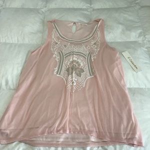 Blush. Chiffon top🏷